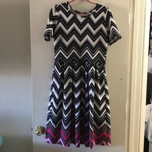 Lularoe Amelia dress worn once